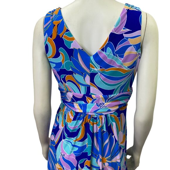 CAPPAGALLO‎ $99  SURPLICE NECKLINE DRESS  Sm NWT - Picture 6 of 7